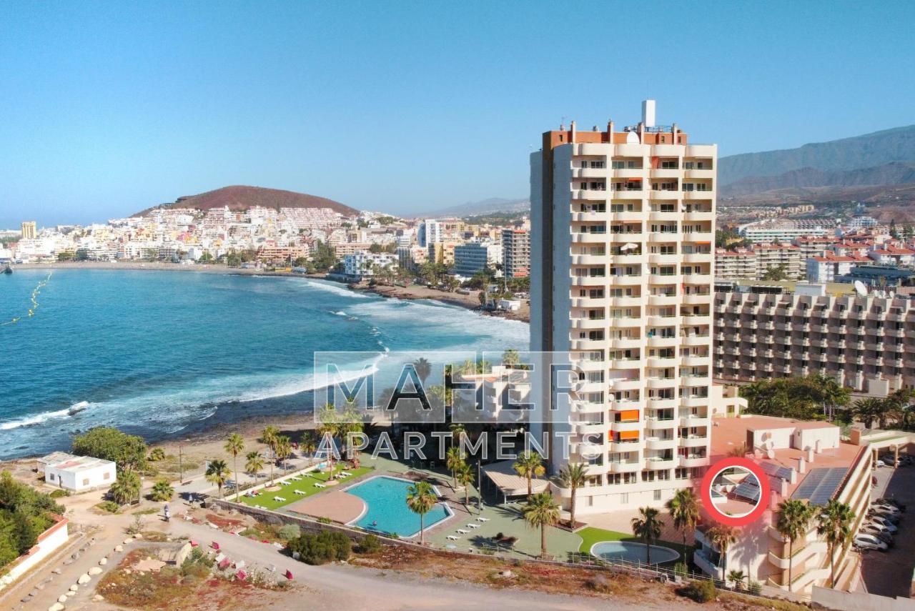 Modern Apartment With An Addictive Terrace View Los Cristianos  Luaran gambar