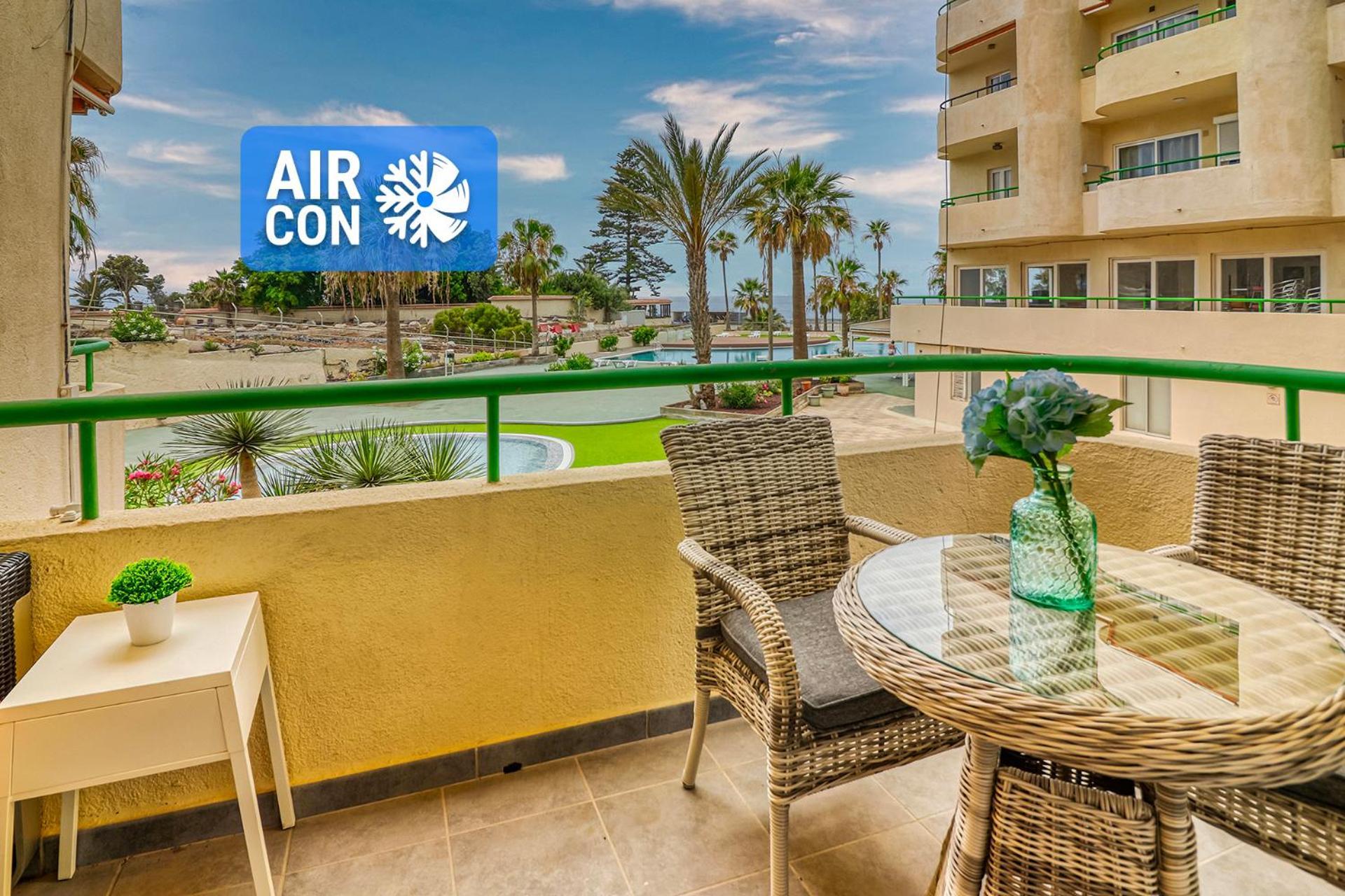 Modern Apartment With An Addictive Terrace View Los Cristianos  Luaran gambar